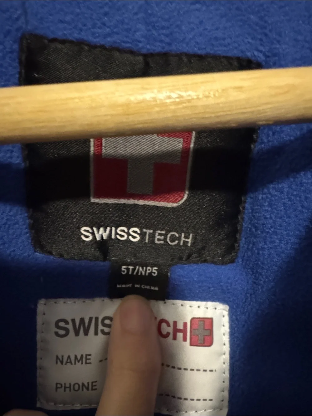 5T swiss tech swisstech boys snowsuit snow suit reflective overall hoodie